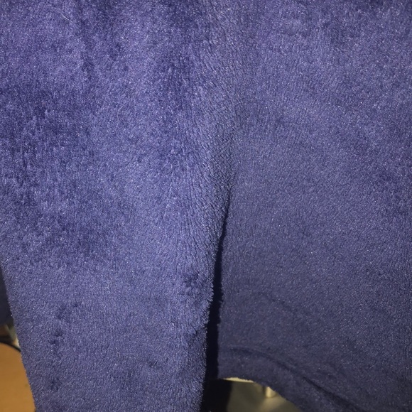 Blue Fleece Sweater with Top Zipper - Medium - Picture 8 of 10